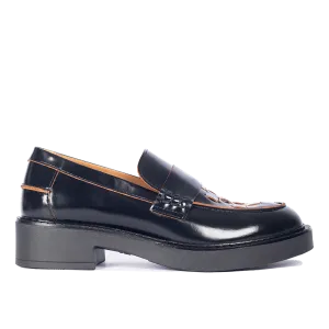 Loafer with braid detail