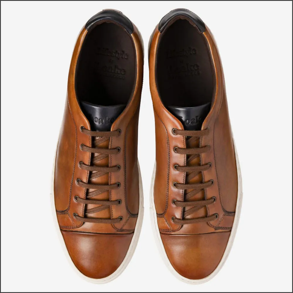 Loake Dash Chestnut Brown Sneaker@