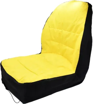 LP95233 Large Seat Cover Cushion Cover Compatible with John Deere Compact Utility Tractor 1023E 3R 3E 4M Series 2305 2320 2520 2720 and 4105 Series, Seat Cover Back Up to 18 High, Oxford 300D Fabric