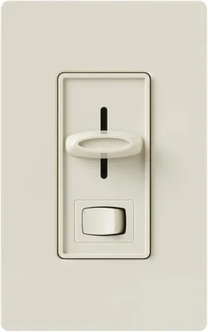 Lutron, Light Almond SELV-300P-LA Skylark 300-Watt Single Pole Electronic Low-Voltage Dimmer with On/Off Switch