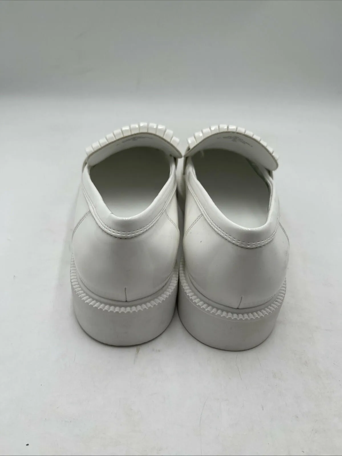 Marc Fisher Women's Calixy Loafers White Size 10M - Very Good