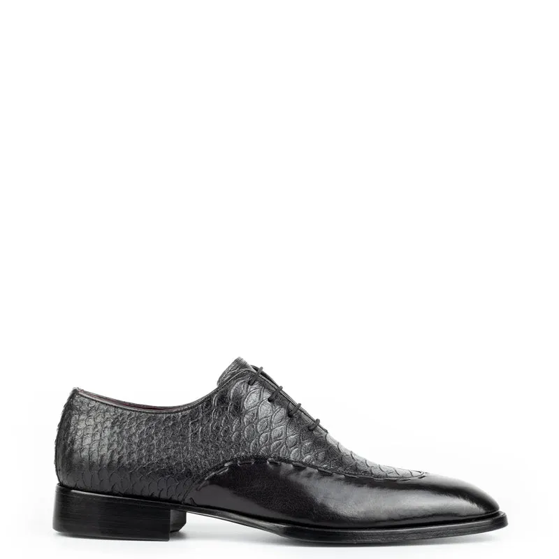 Men Classic Leather Lace-Up Formal Oxford Shoes
