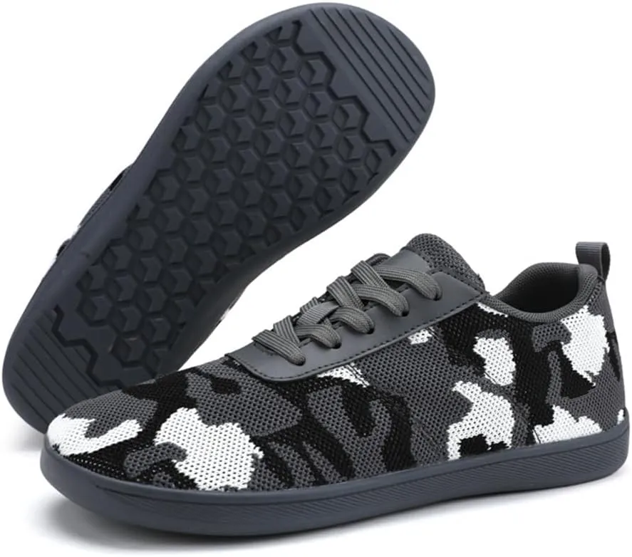 Men's Casual Sneaker Wide-Toe Walking Shoes Breathable Comfortable Quick Dry Minimalist Barefoot Shoes