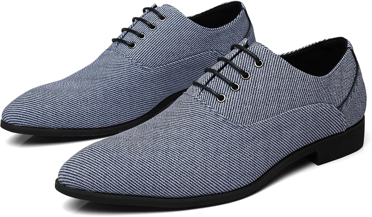 Men's Fashion Casual Oxford Shoes Lace-up Formal Sneakers