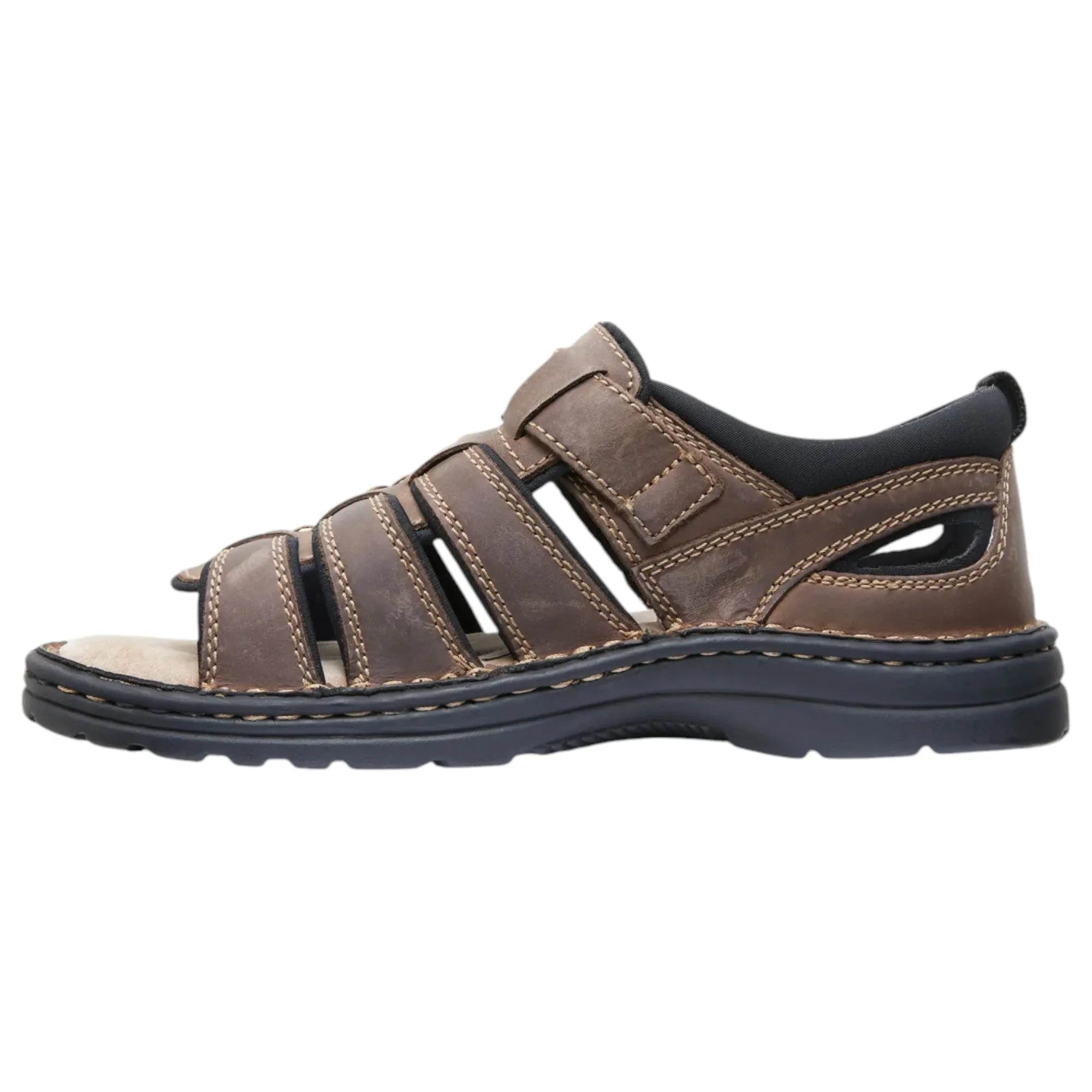 Mens Hush Puppies Spartan Sandals Brown