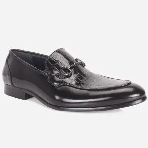 Mens "KAZIN" Leather Office Formal Slide In Shoes