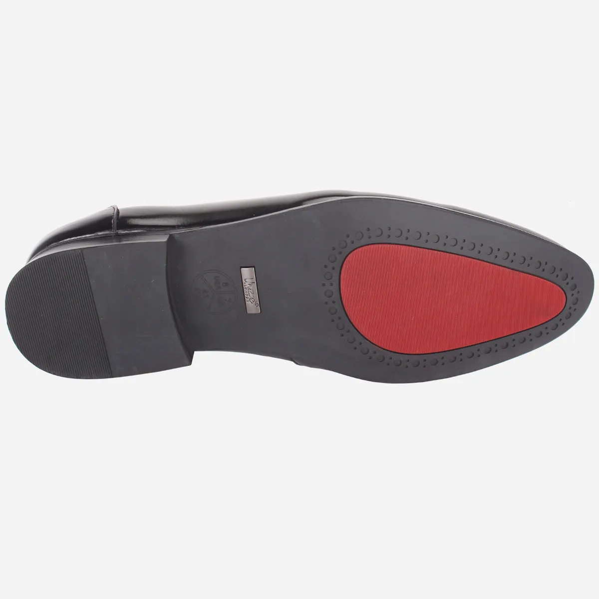 Mens "KAZIN" Leather Office Formal Slide In Shoes