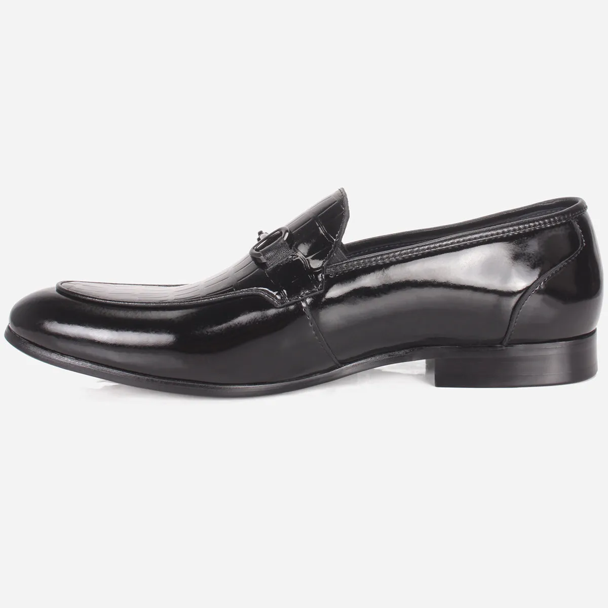 Mens "KAZIN" Leather Office Formal Slide In Shoes