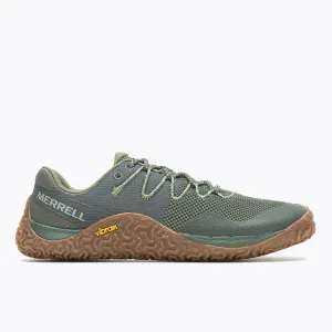Merrell Men's Trail Glove 7 Medium Width Lichen Gum Mesh J067655