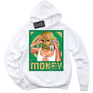 Method of Make Lucky Green 1s Sneaker Hoodie Money Talks Graphic