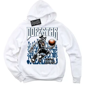 Midnight Navy 1s Sneaker Hoodie Making Legends Graphic