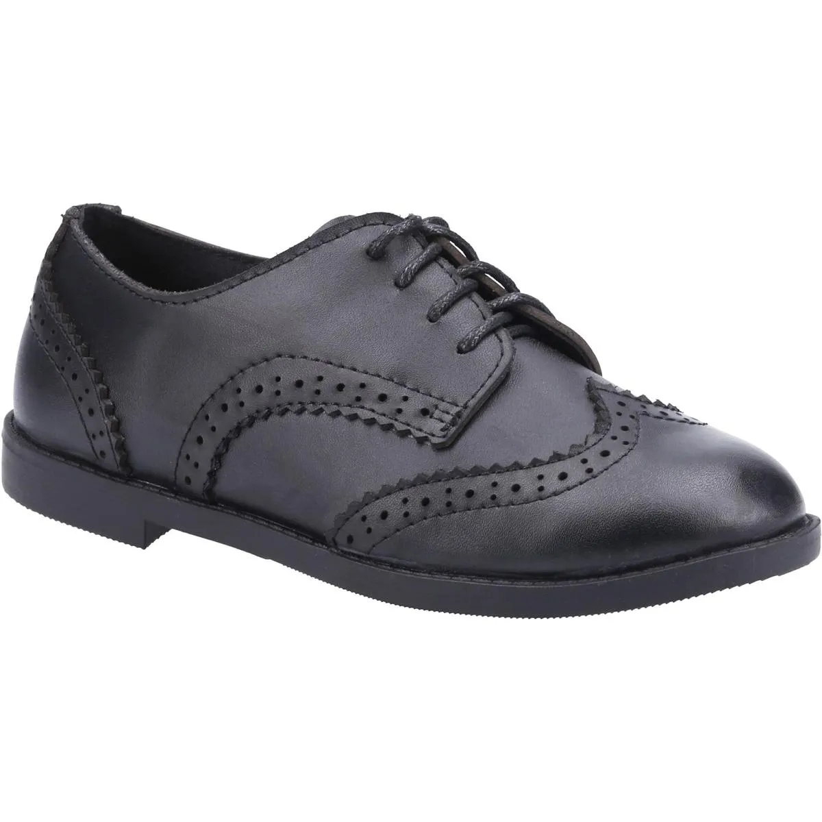 Mirak Ally Brogue Shoe Black