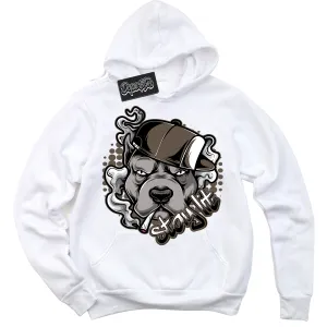 Mocha Palomino 1s Sneaker Hoodie Stay Lit Graphic