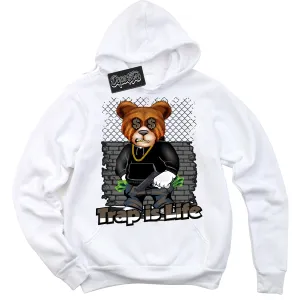 Mocha Palomino 1s Sneaker Hoodie Trap Is Life Graphic