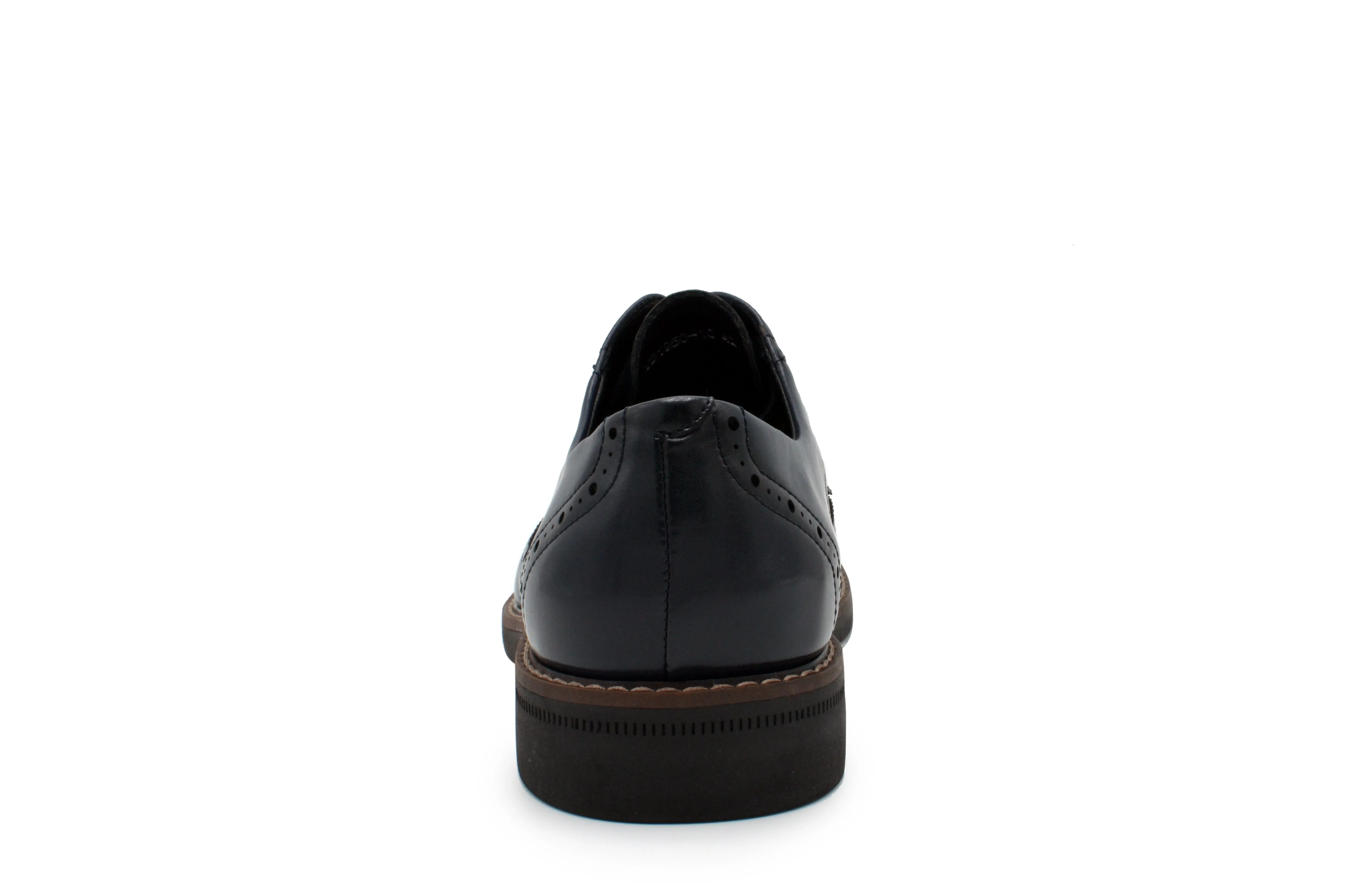 Monaco Wingtip Dress Shoes - Navy