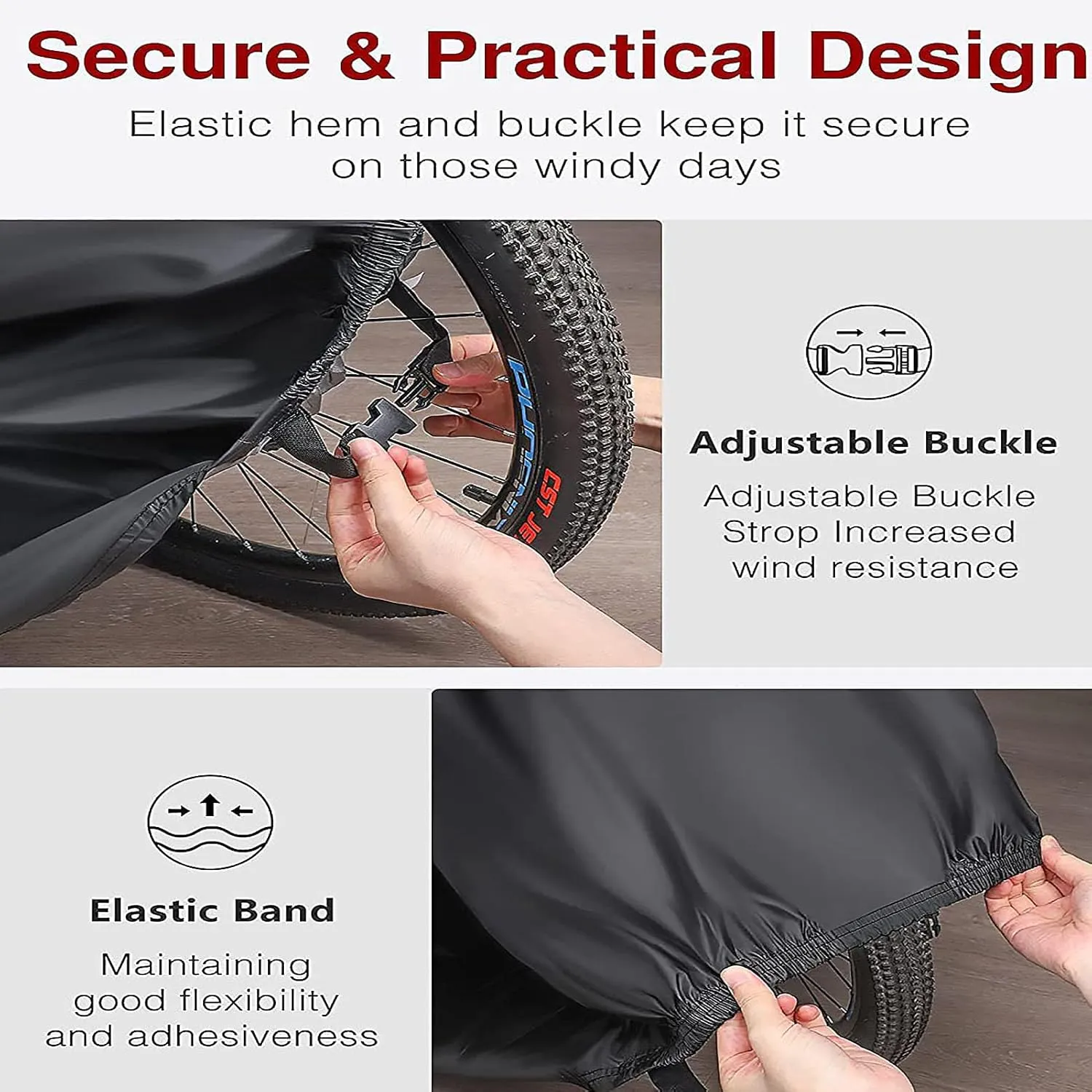 Motorcycle Cover for Laverda 750 S Scooter Cycle Moped Cover Anti-UV Moped Cover with Lock Holes Windproof Buckle and Elastic Hem,B1-170x60x85