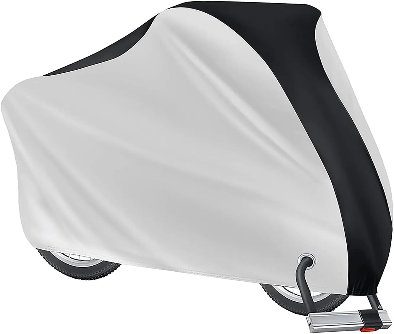 Motorcycle Cover for Laverda 750 S Scooter Cycle Moped Cover Anti-UV Moped Cover with Lock Holes Windproof Buckle and Elastic Hem,B1-170x60x85