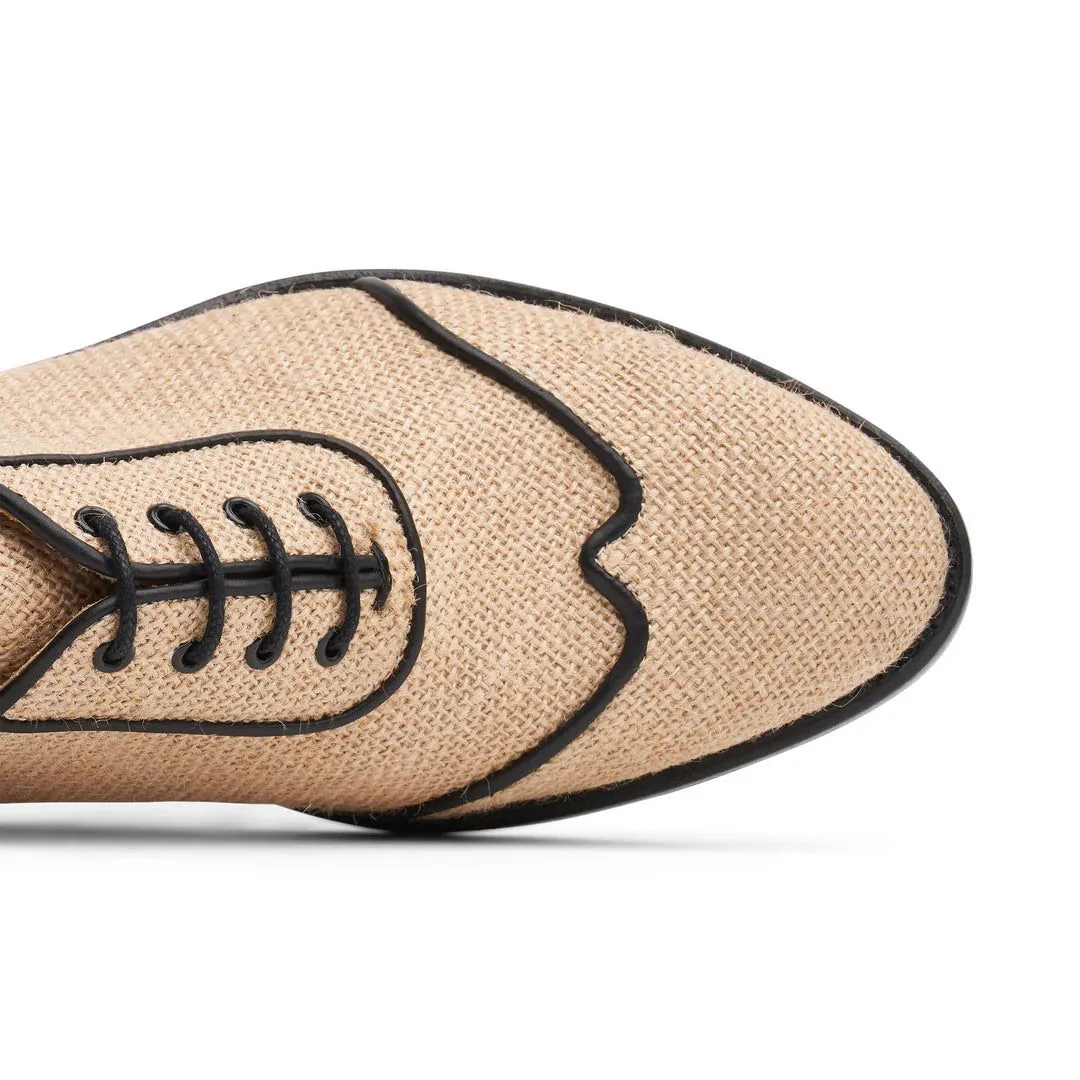 Mr. Evans Wingtip Jute
