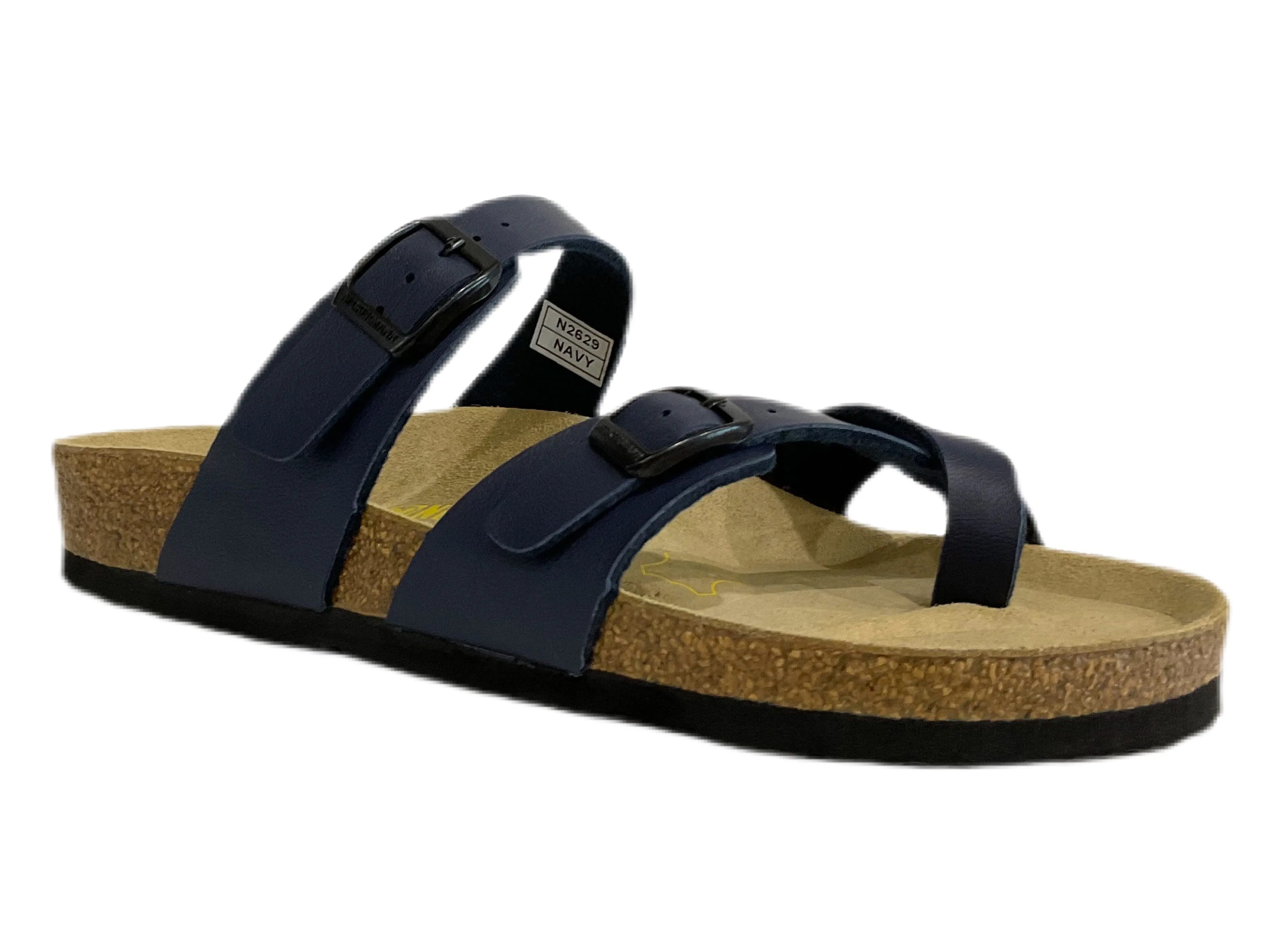 NECKERMANN Roman Sandal N2629 - White/Gold Buckle