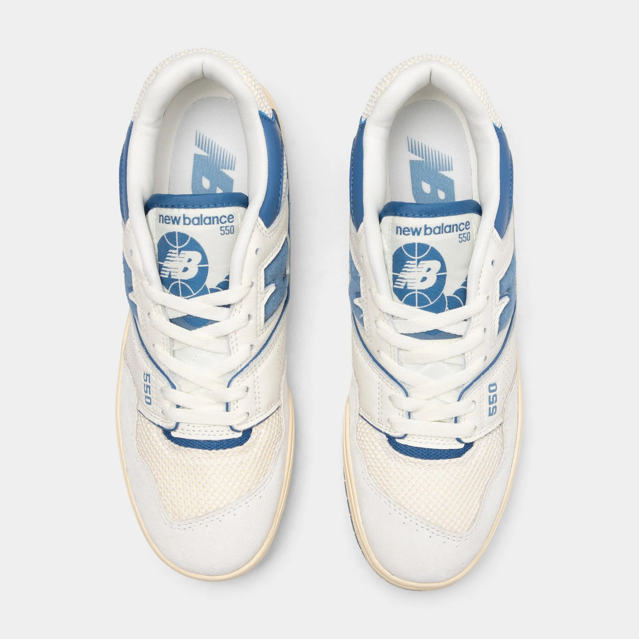 New Balance 550 White / Light Blue