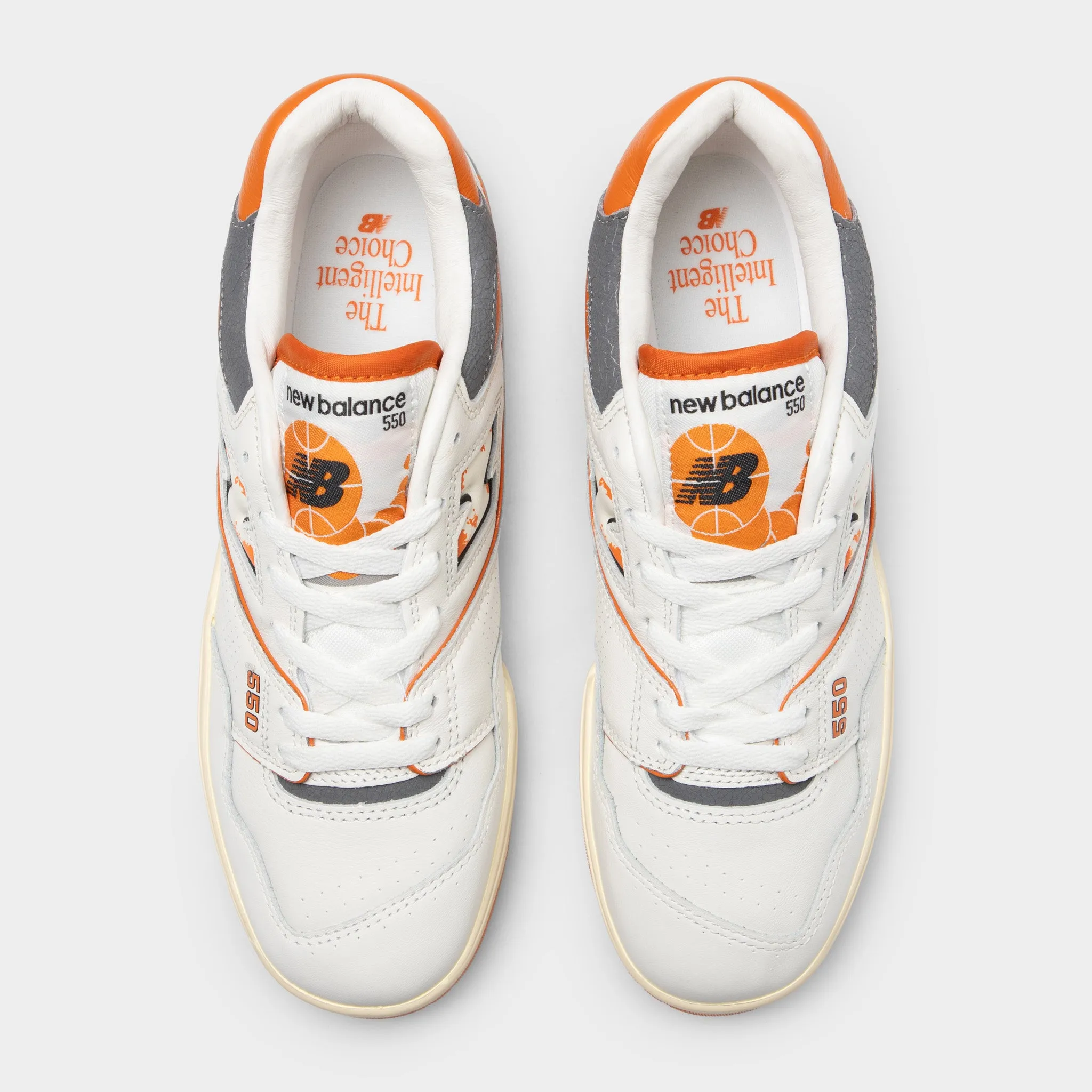 New Balance 550 White / Red - Grey