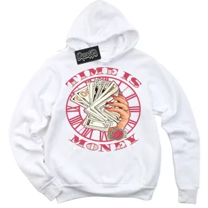 Next Nature Aster Pink Dunk Sneaker Hoodie Time Is Money Graphic