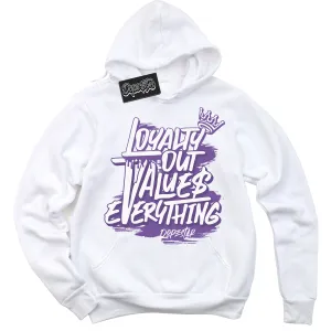 Next Nature Black Raspberry Sneaker Hoodie Loyalty Out Values Everything Graphic