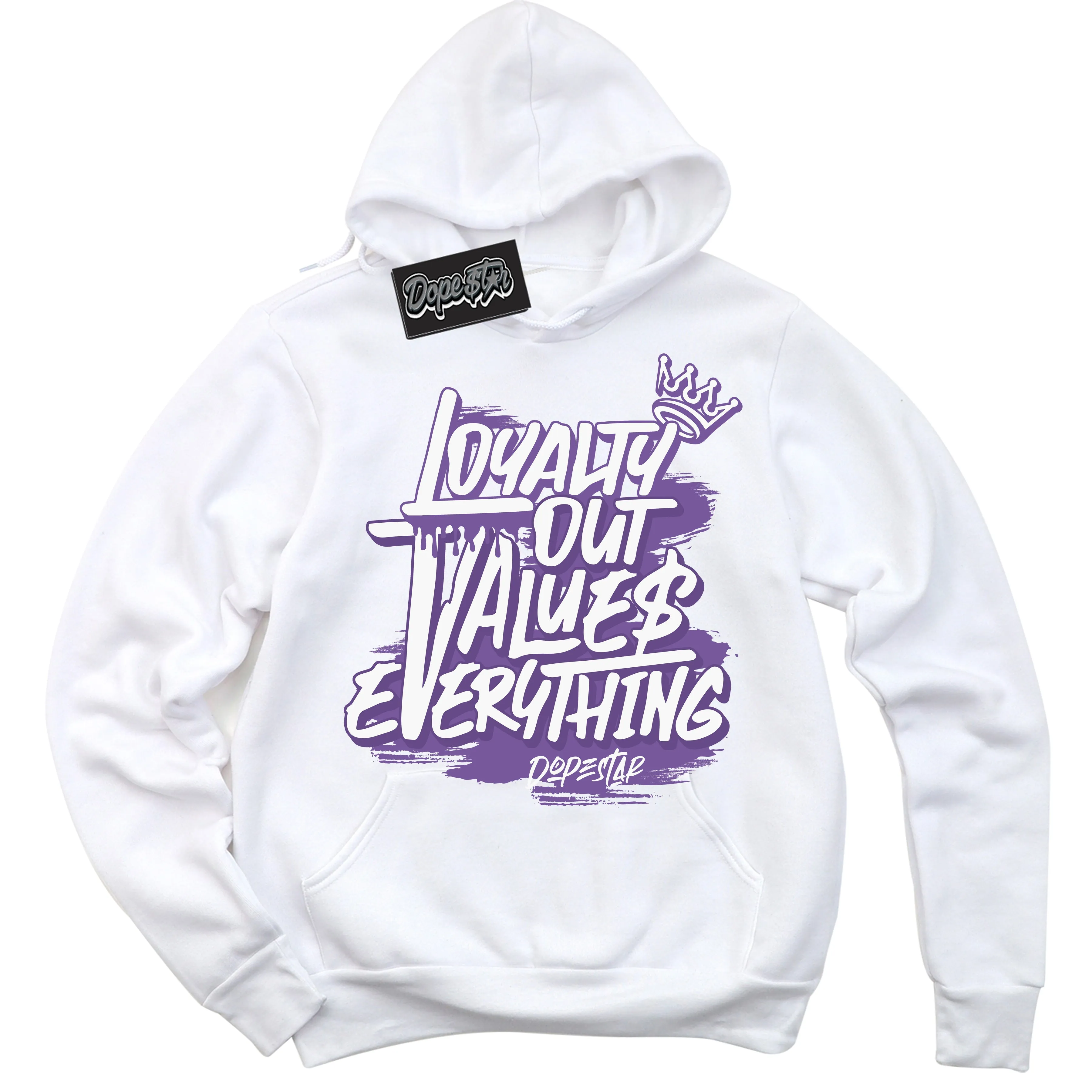 Next Nature Black Raspberry Sneaker Hoodie Loyalty Out Values Everything Graphic