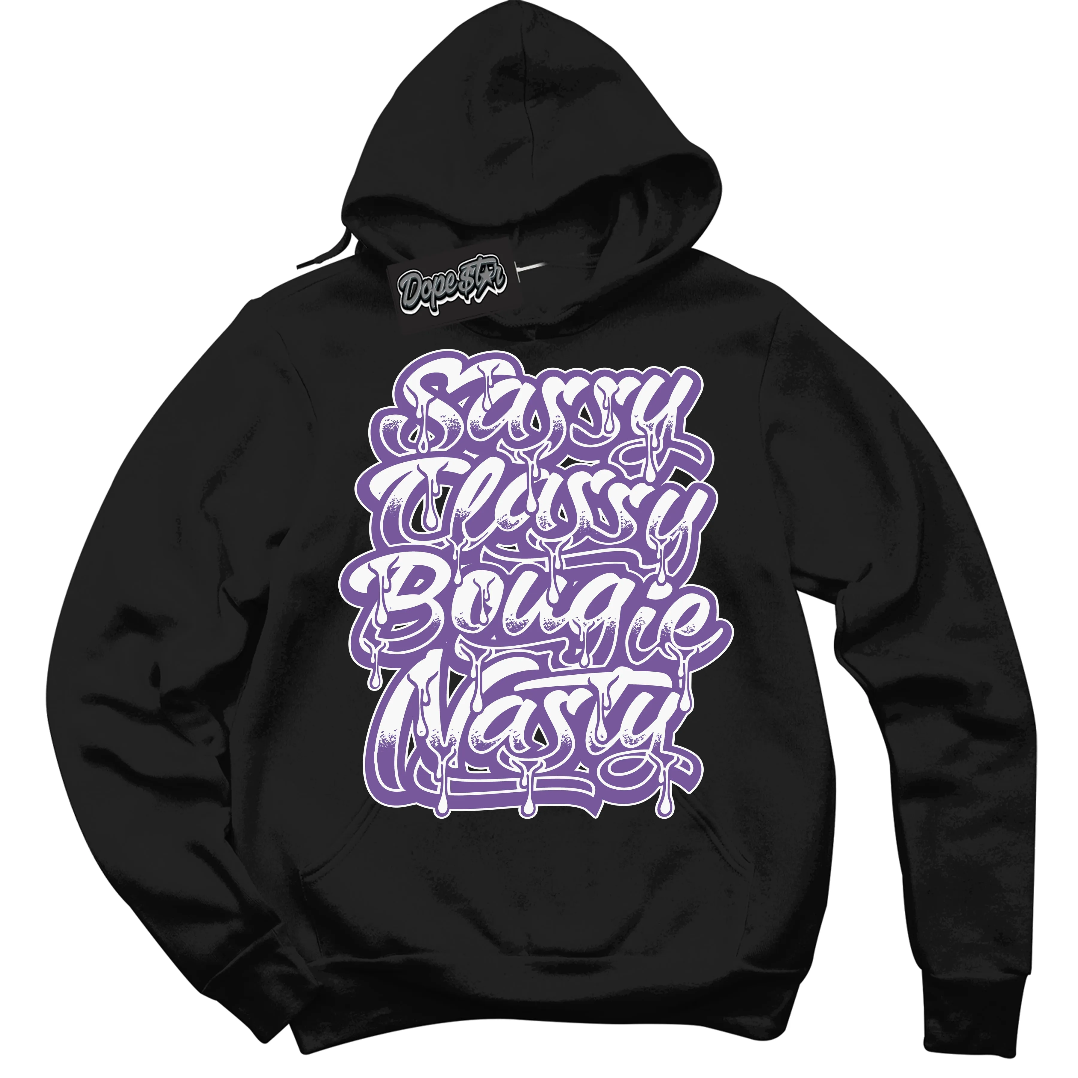 Next Nature Black Raspberry Sneaker Hoodie Sassy Classy Graphic