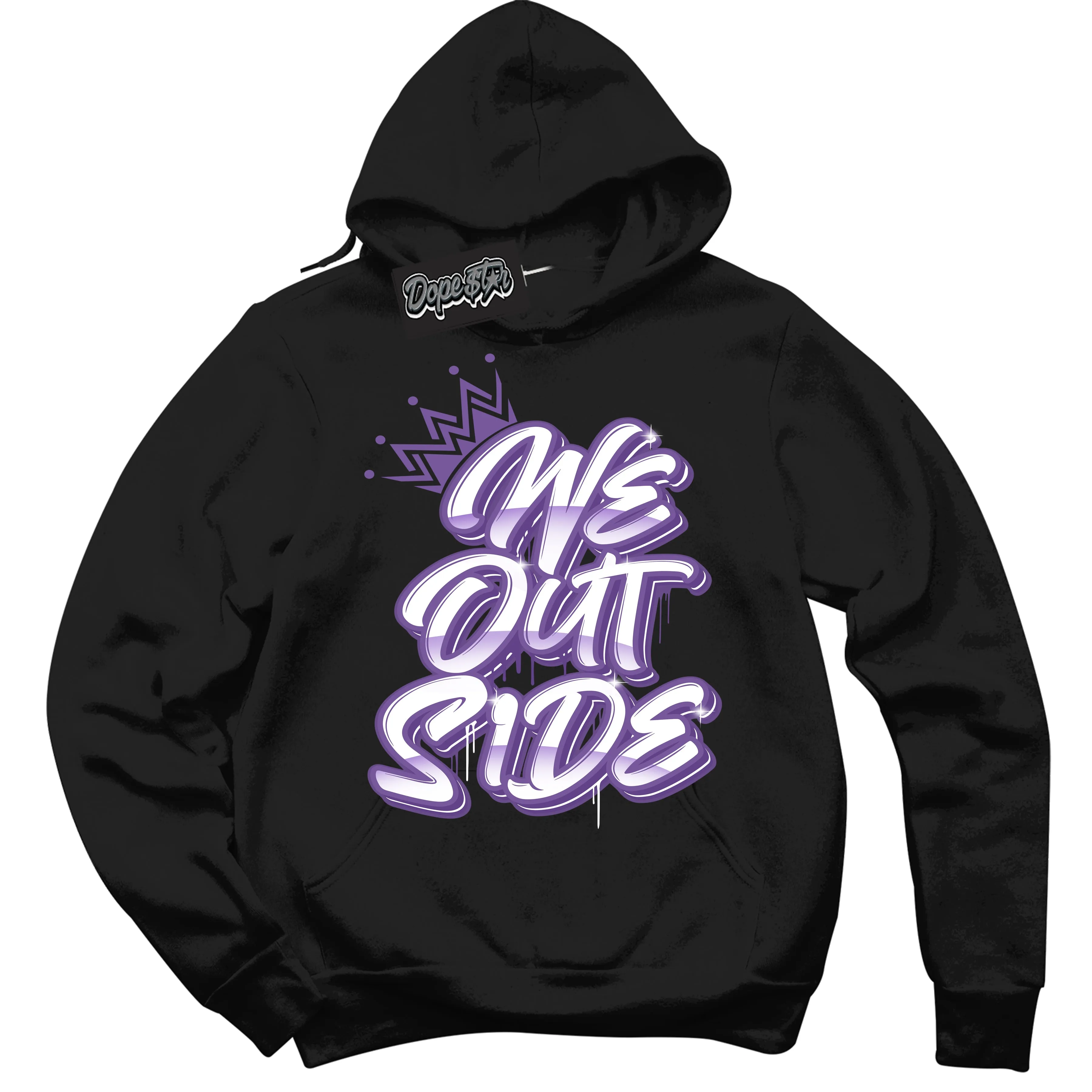 Next Nature Black Raspberry Sneaker Hoodie We Outside Graphic