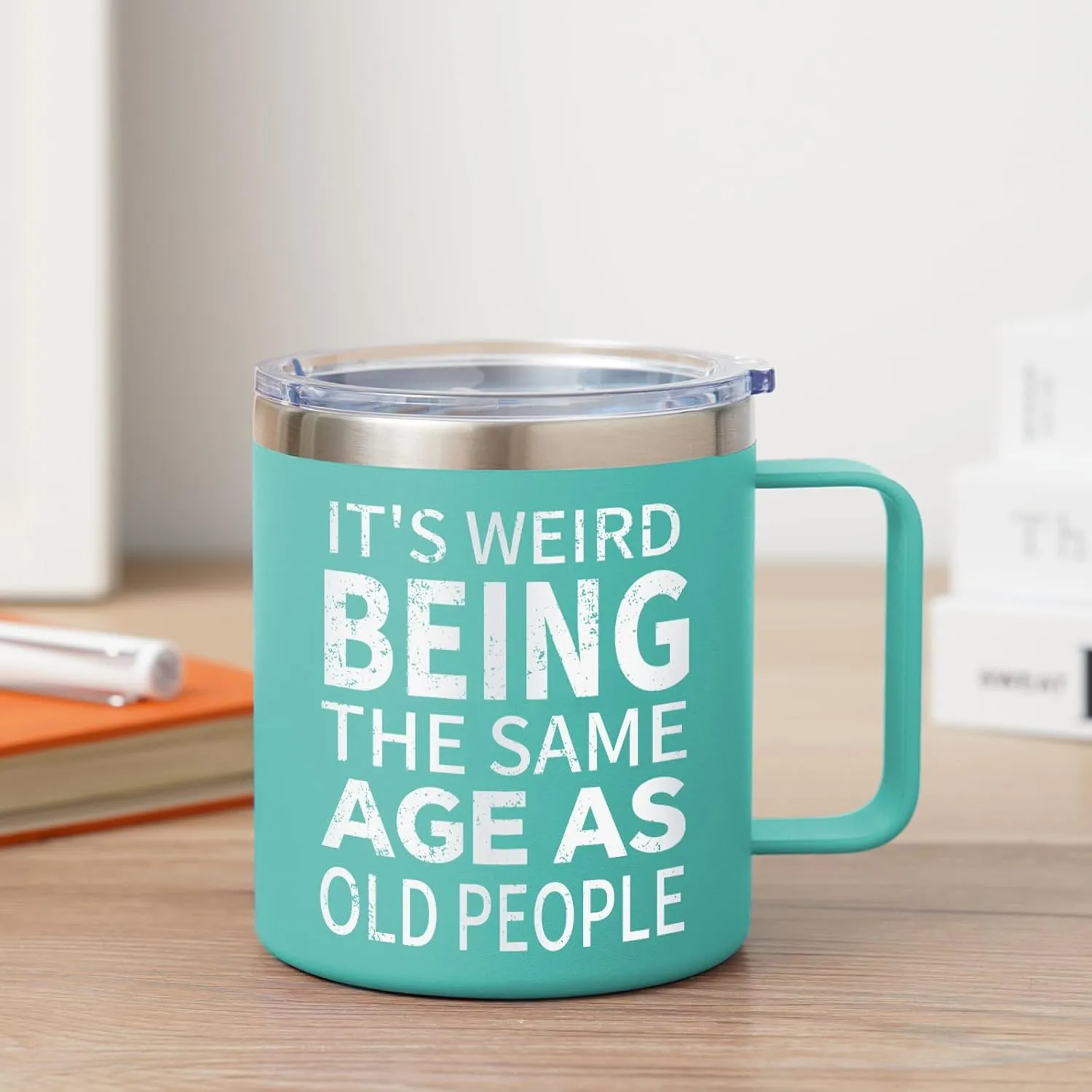 NOWWISH Gifts for Women, Birthday Funny Mugs Gifts for Her Mom, Wife, Grandma, Best Friend on Mothers Day (14oz, Light Green)