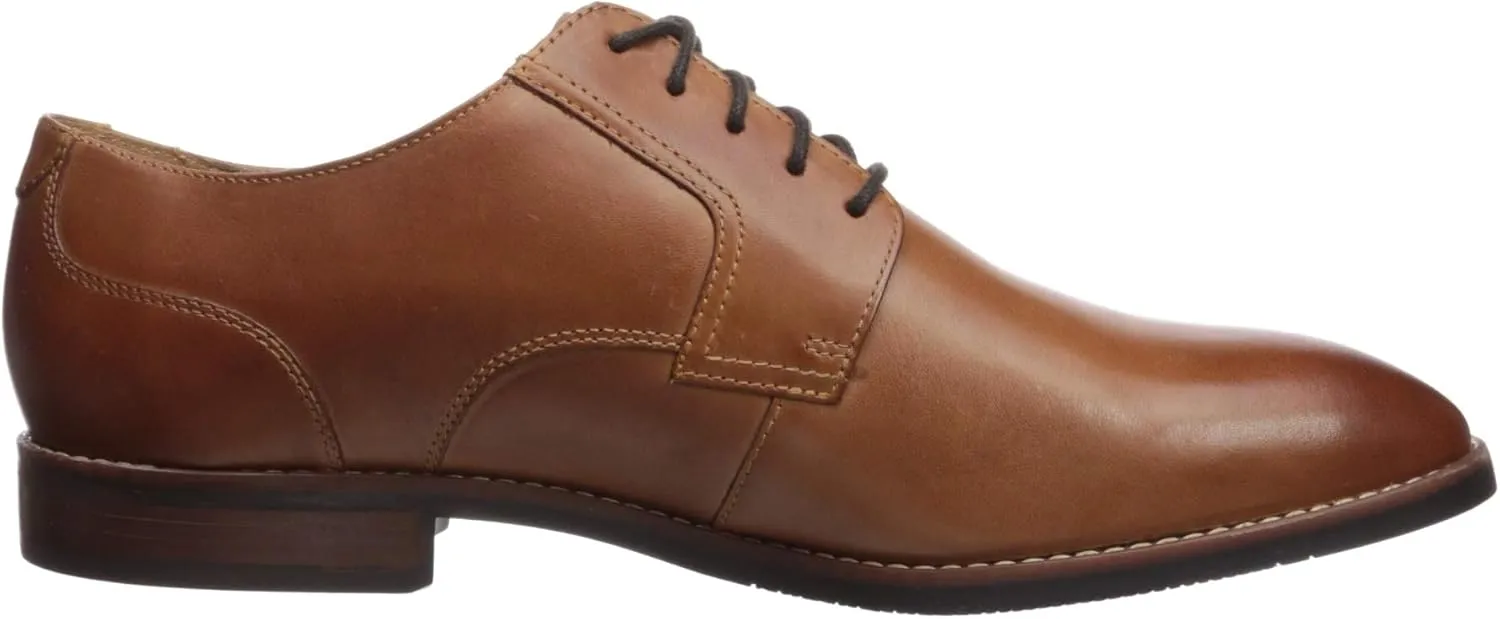 Nunn Bush Men's Fifth Ave Plain Toe Oxford Dress Casual Lace Up