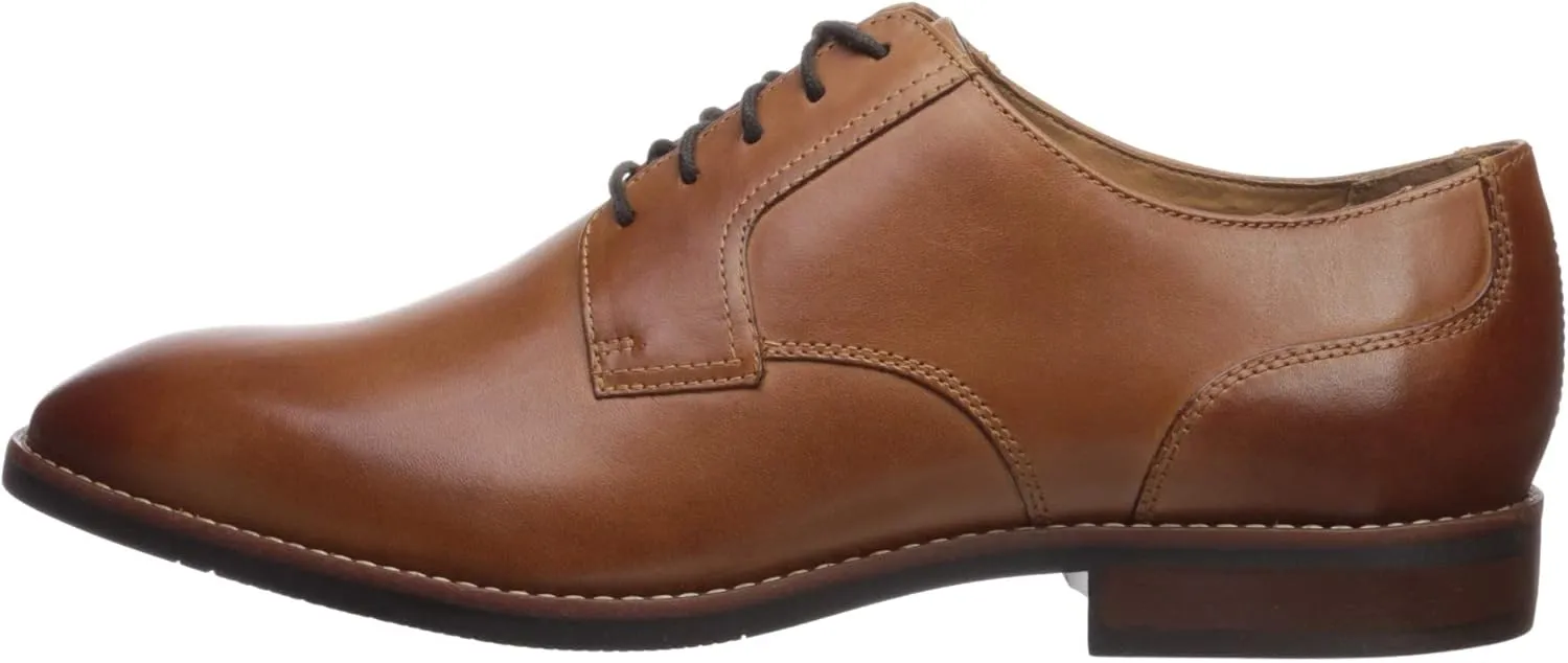 Nunn Bush Men's Fifth Ave Plain Toe Oxford Dress Casual Lace Up