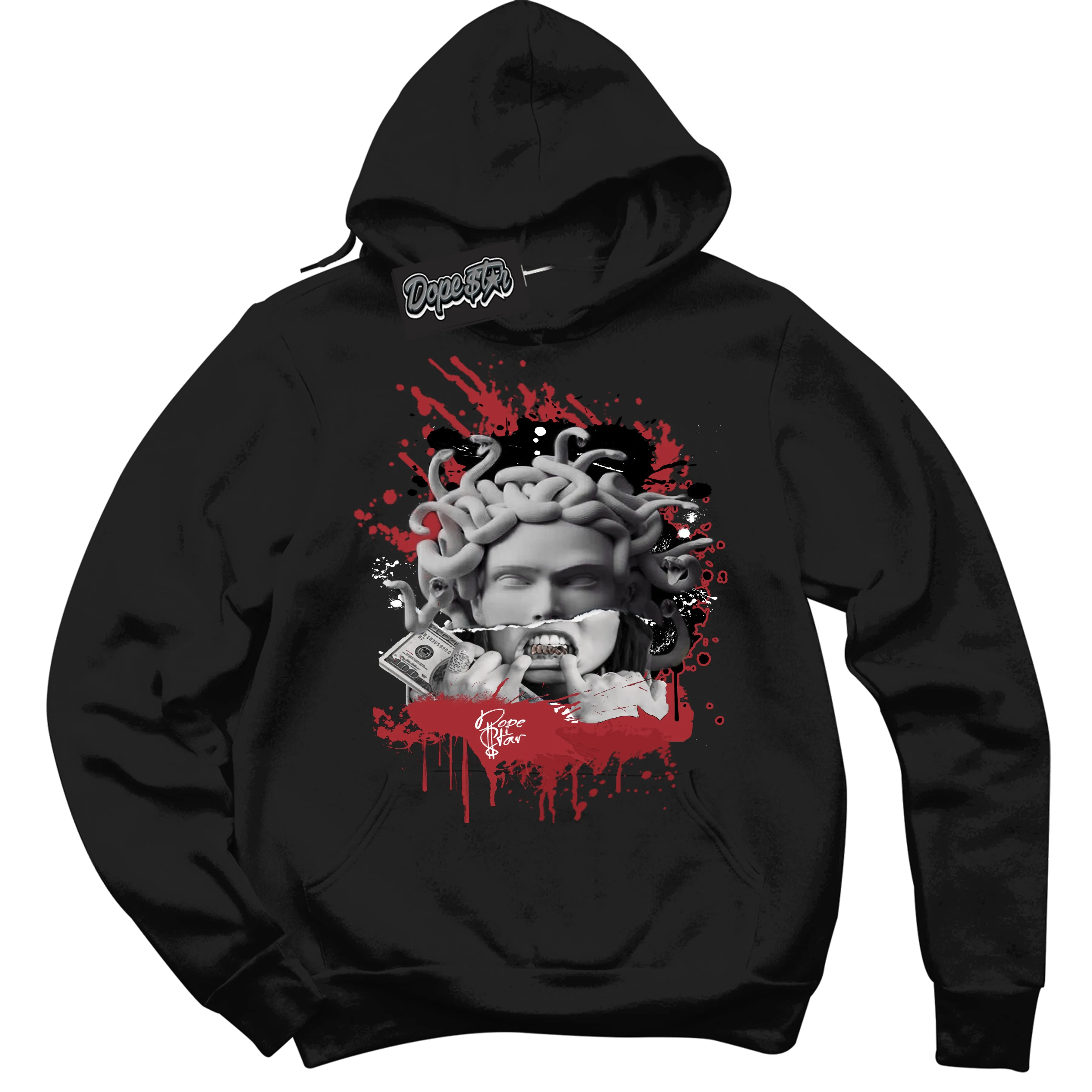 OG Bred '85 1s Sneaker Hoodie Medusa Graphic