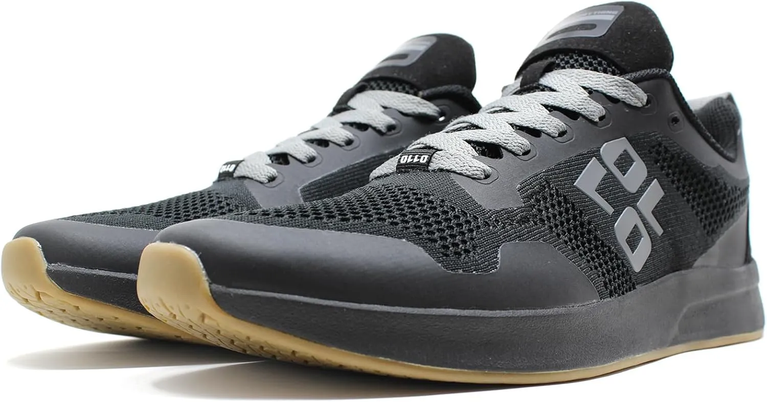 OLLO SapienX High Grip Shoes - Parkour, Ninja, Skateboarding, Freerunning, Biking, HIIT, Obstacle Course, Light, Ultra Traction