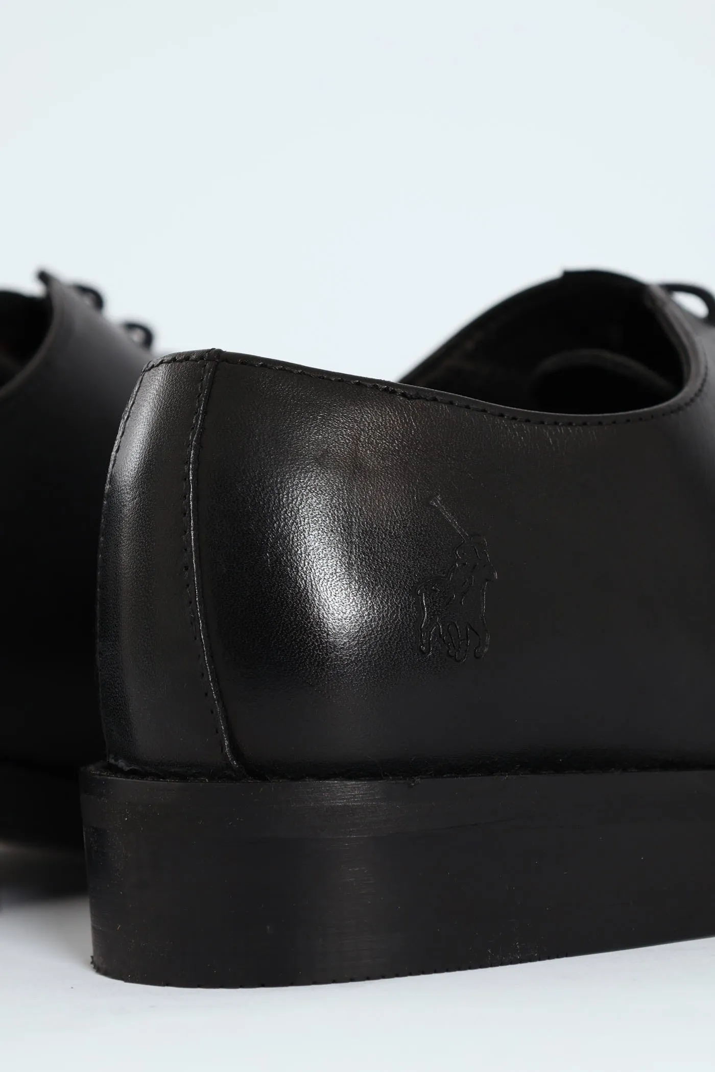 One Cut Oxford Lace Up Shoe - Black