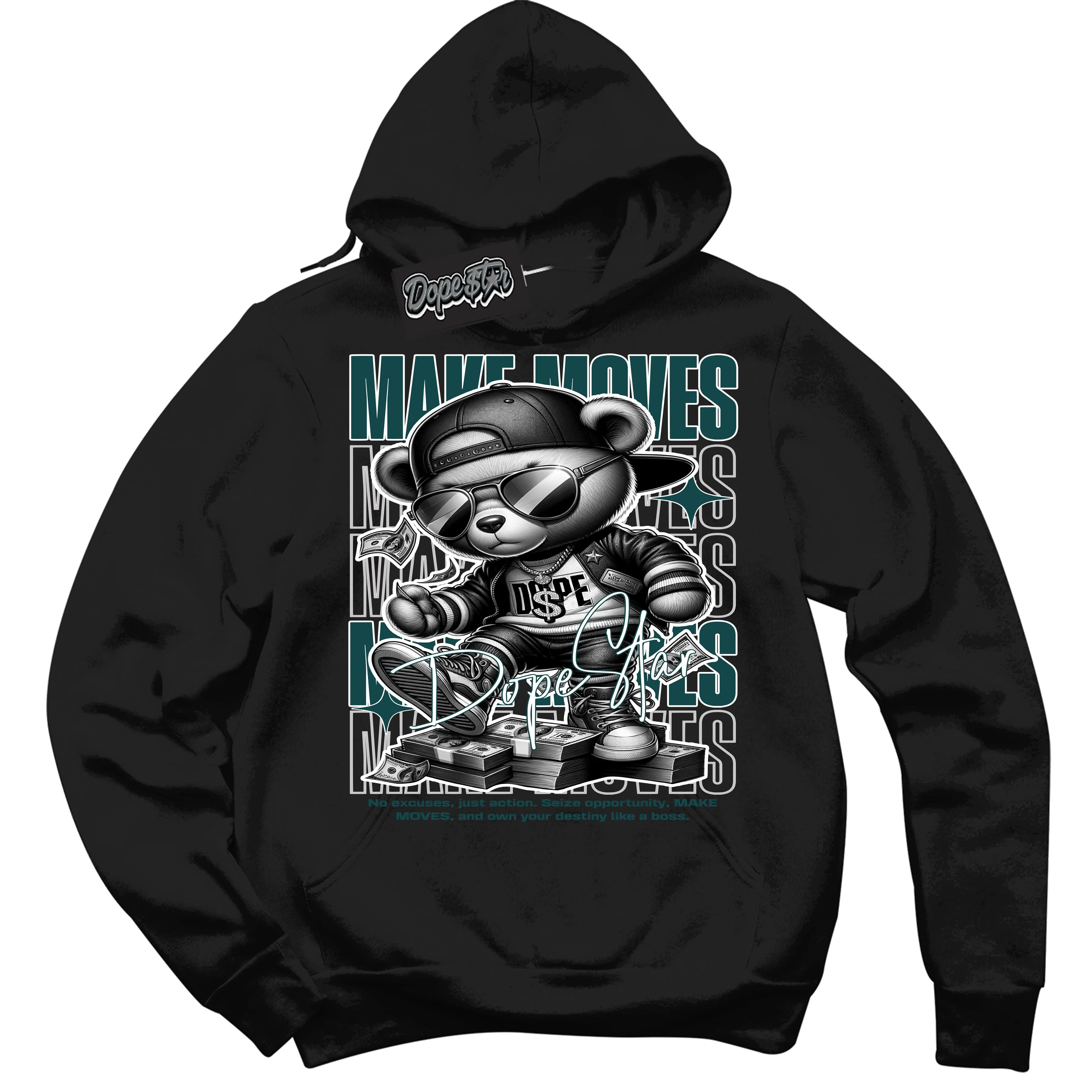Oxidized Green 1s Sneaker Hoodie Make Moves Graphic