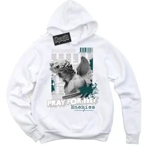 Oxidized Green 1s Sneaker Hoodie Pray Enemies Graphic