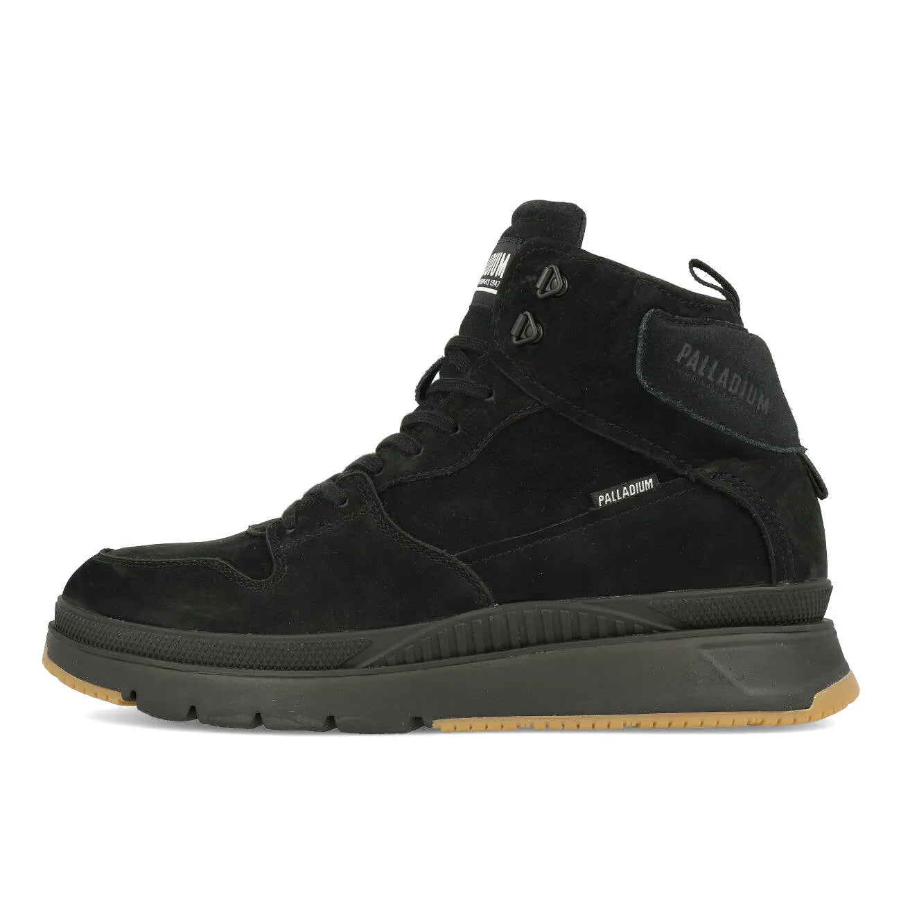 Palladium Pallasider Hi Nubuck Herren Black Black