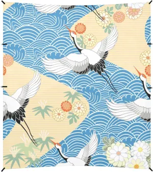 Patterns with Birds Herons Beach Tent Camping Sun Shelters Portable Outdoor Canopy Sun Shade for Camping Trips Fishing Backyard Fun or Picnics Easy Setup with Carrying Bag