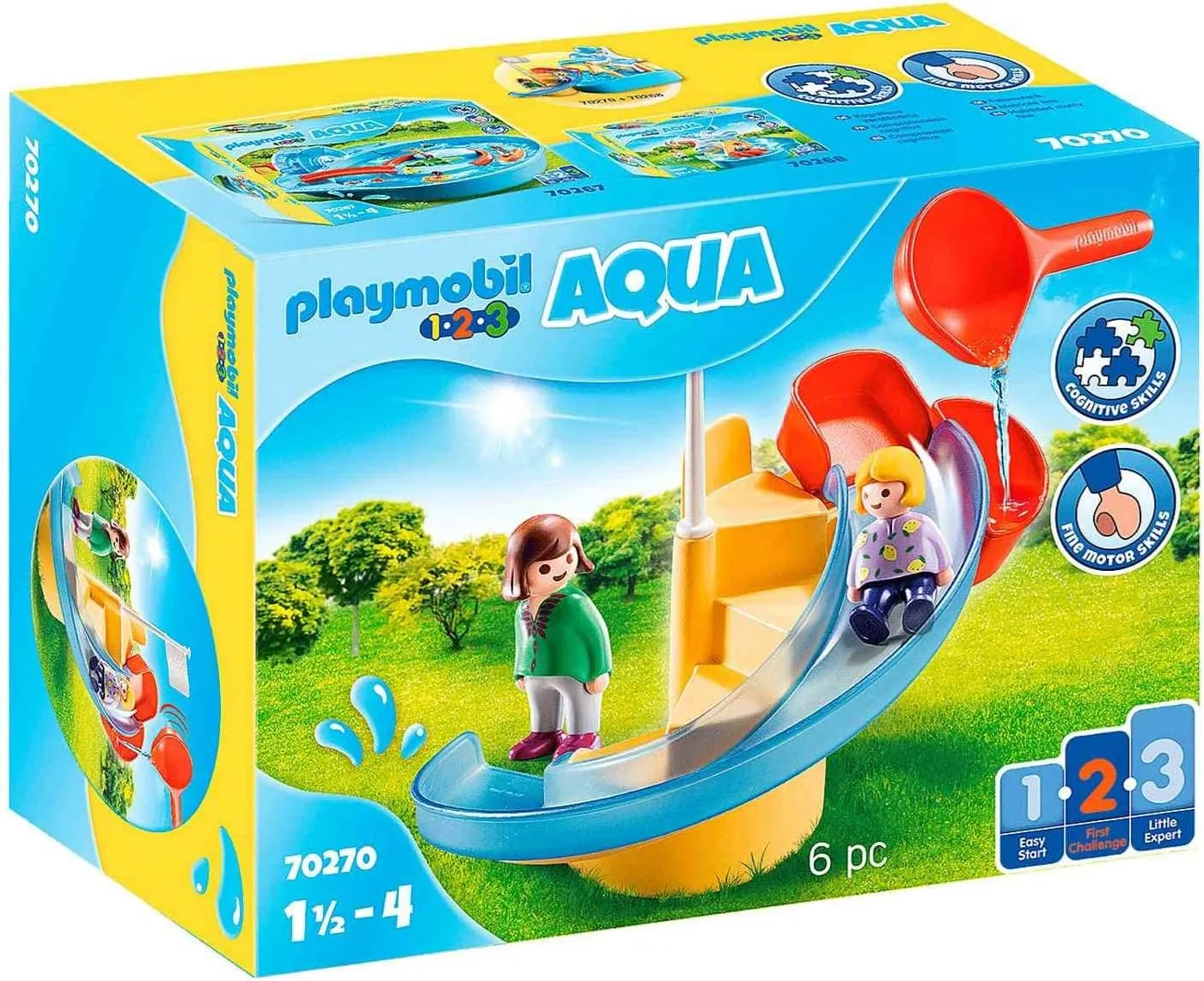 Playmobil 1.2.3 Aqua Water Slide