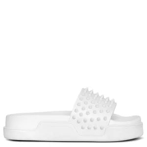 Pool Fun Donna spiked leather slides