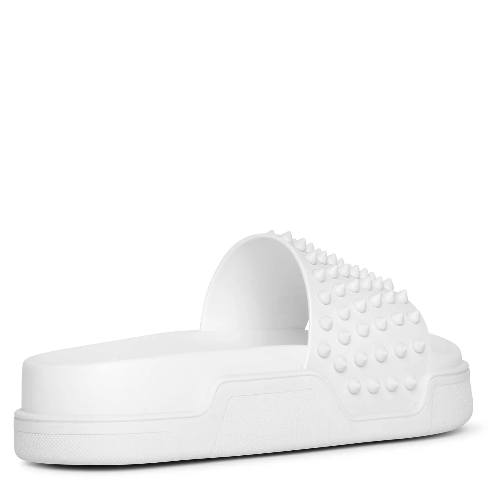 Pool Fun Donna spiked leather slides