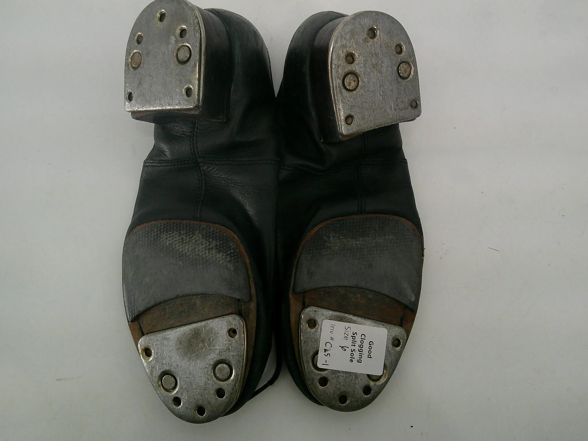 Pre-Owned Clogging Shoes Steven Stompers Adult 6M Oxford Leather  Split Sole