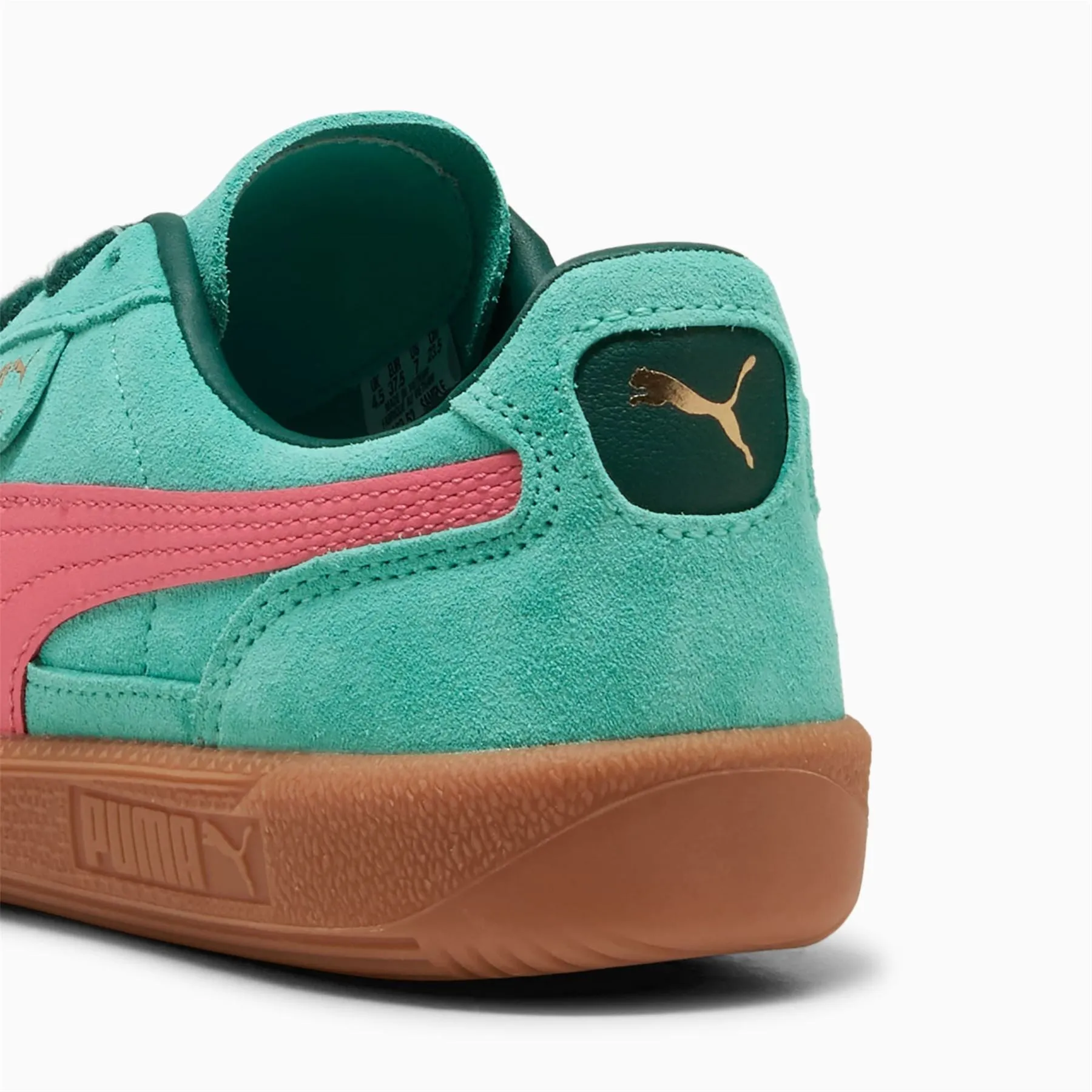 Puma Palermo Leather Aquatic/Dark Myrtle Trainers