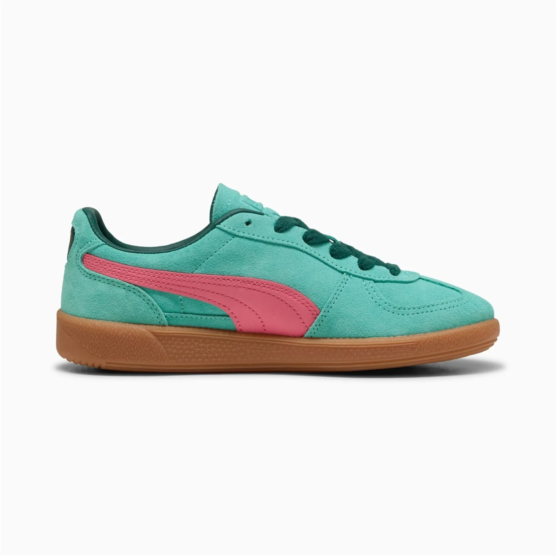 Puma Palermo Leather Aquatic/Dark Myrtle Trainers