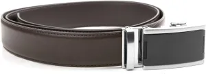 Ratchet Belt for Men |Genuine Leather, Perfect Fit for Waist Sizes 26 to 48 inches