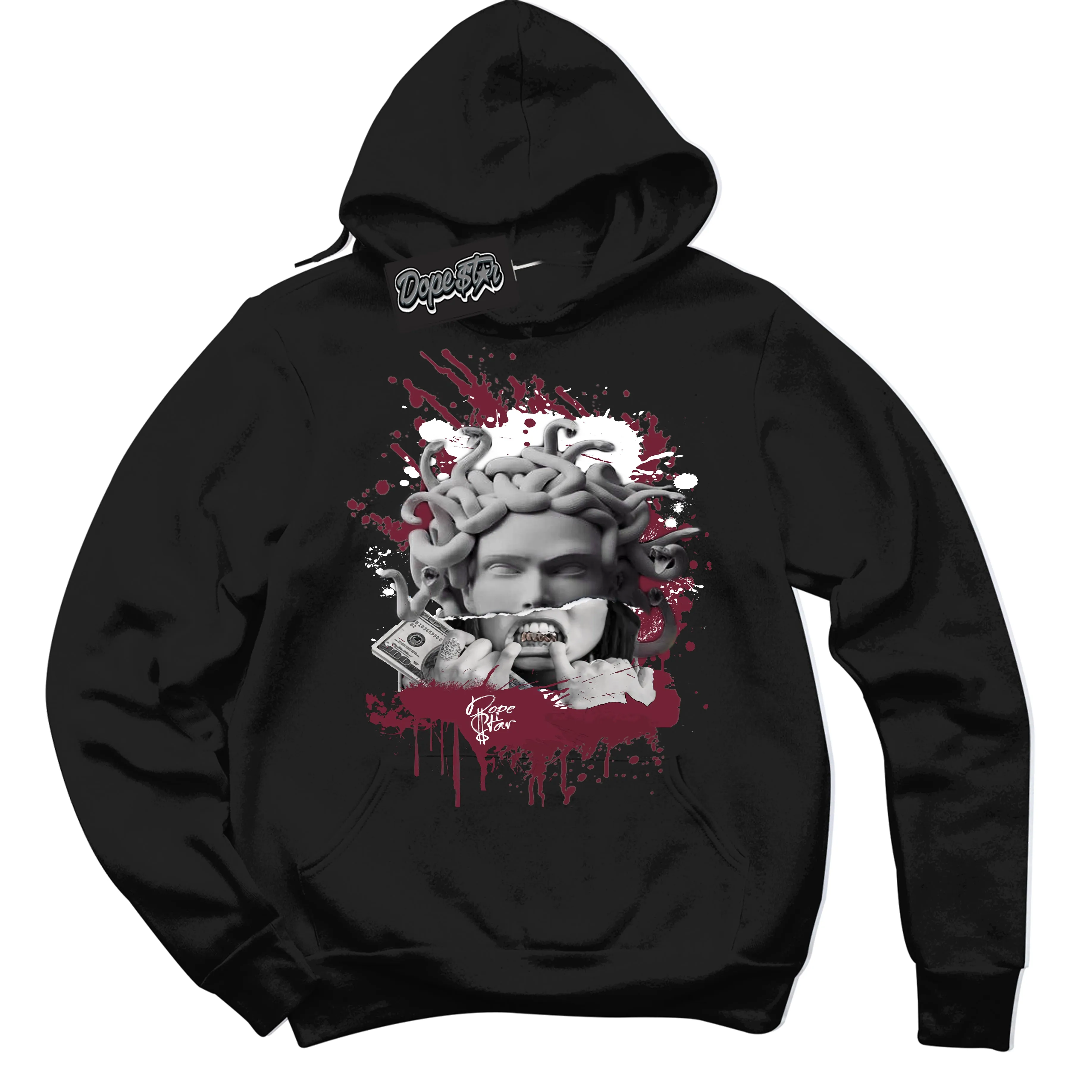 Rings Team Red 6s Sneaker Hoodie Medusa Graphic