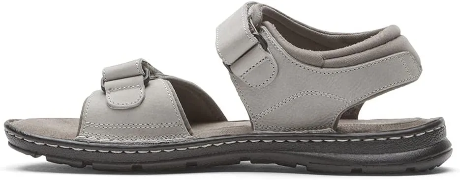 Rockport Men's Darwyn Quarter Strap Platform Slide Sandal