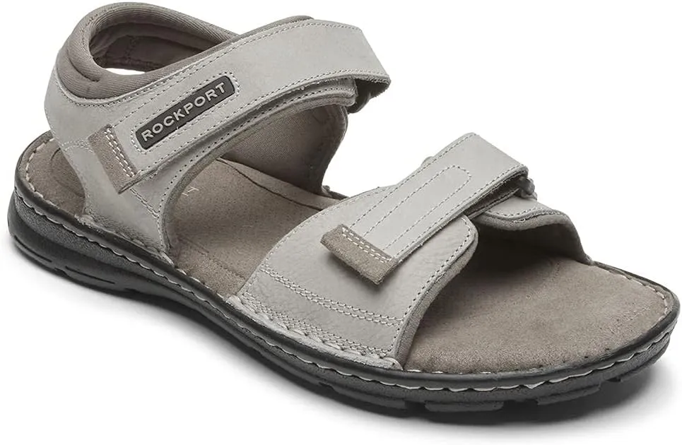 Rockport Men's Darwyn Quarter Strap Platform Slide Sandal